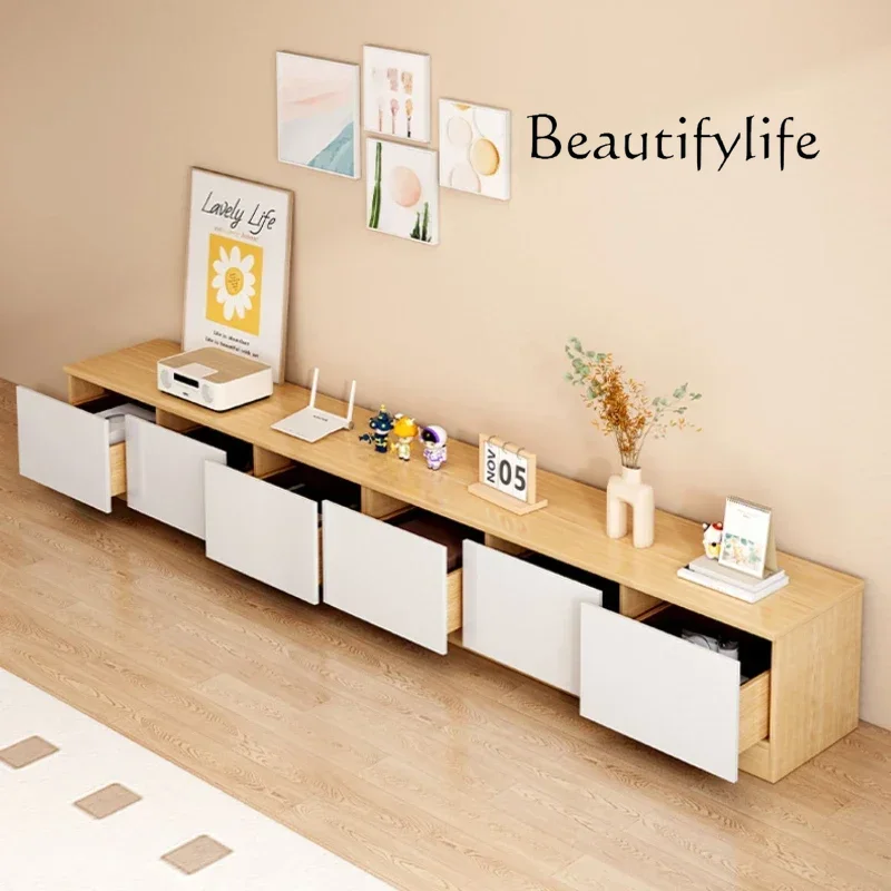 Gaming Console Tv Stand - Gaming-Konsole, TV-Schrank, modernes Industriedesign, luxuriöse nordische
