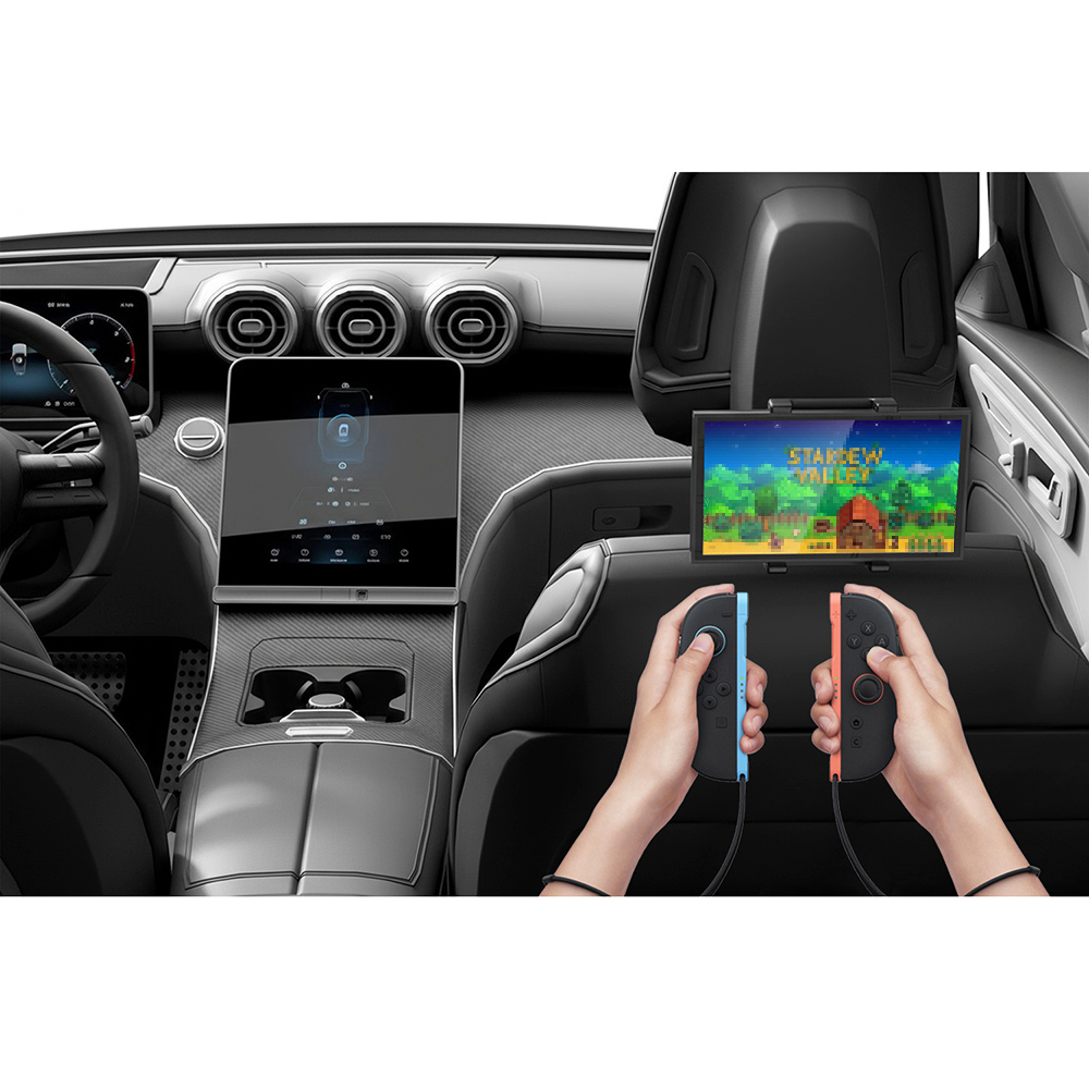 Gaming Console Car - Tragbarer Konsolen-Universal-Autoständer für Switch 2/Switch/OLED, verstellbare