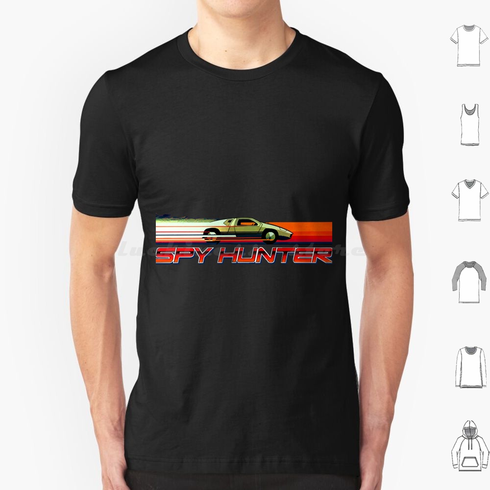 Gaming Console With Games - Mod.5 Arcade Hunter Videospiel-T-Shirt, große Größe,