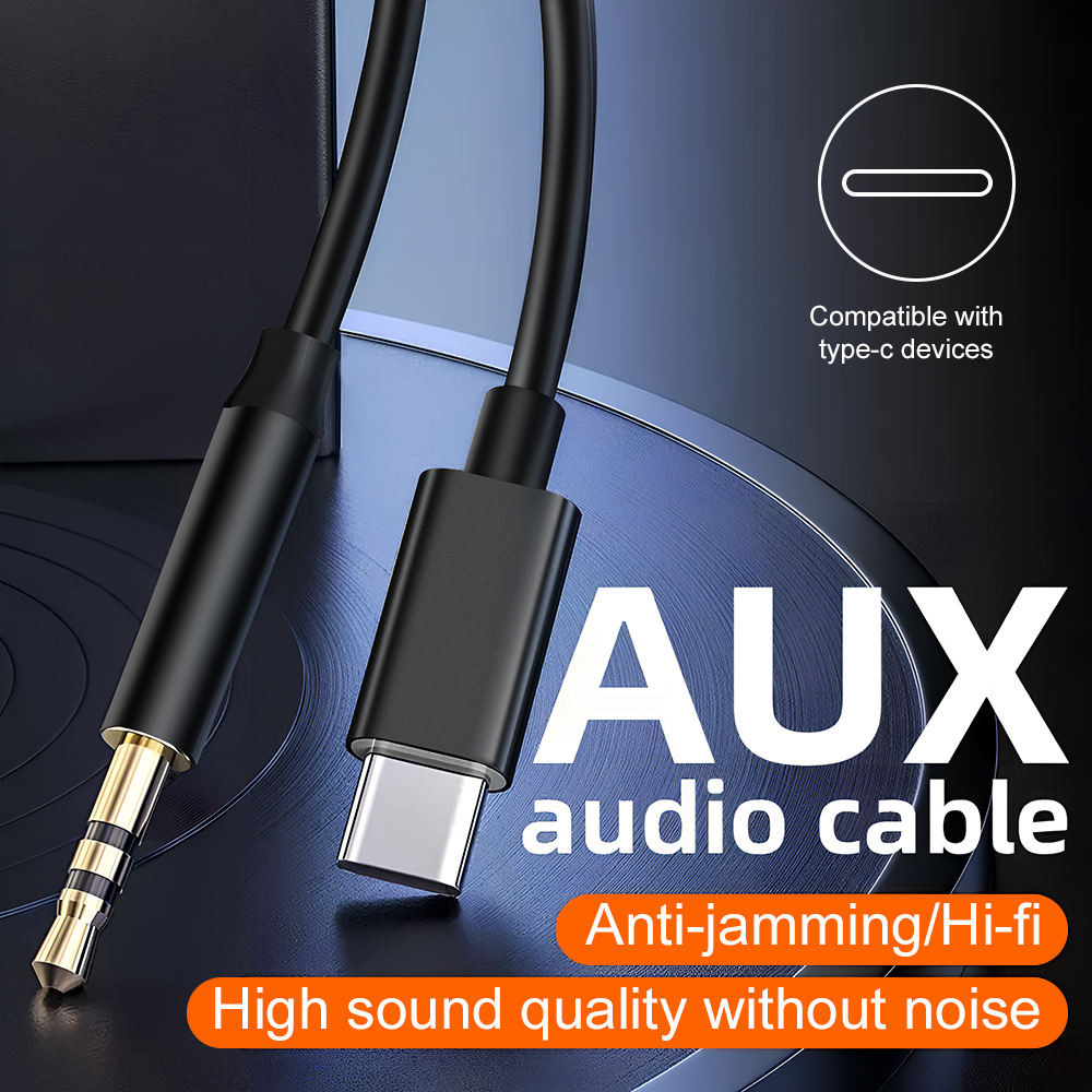 Gaming Console Car - Typ-C zu 3,5mm AUX Audio-Kabel Hi-Fi