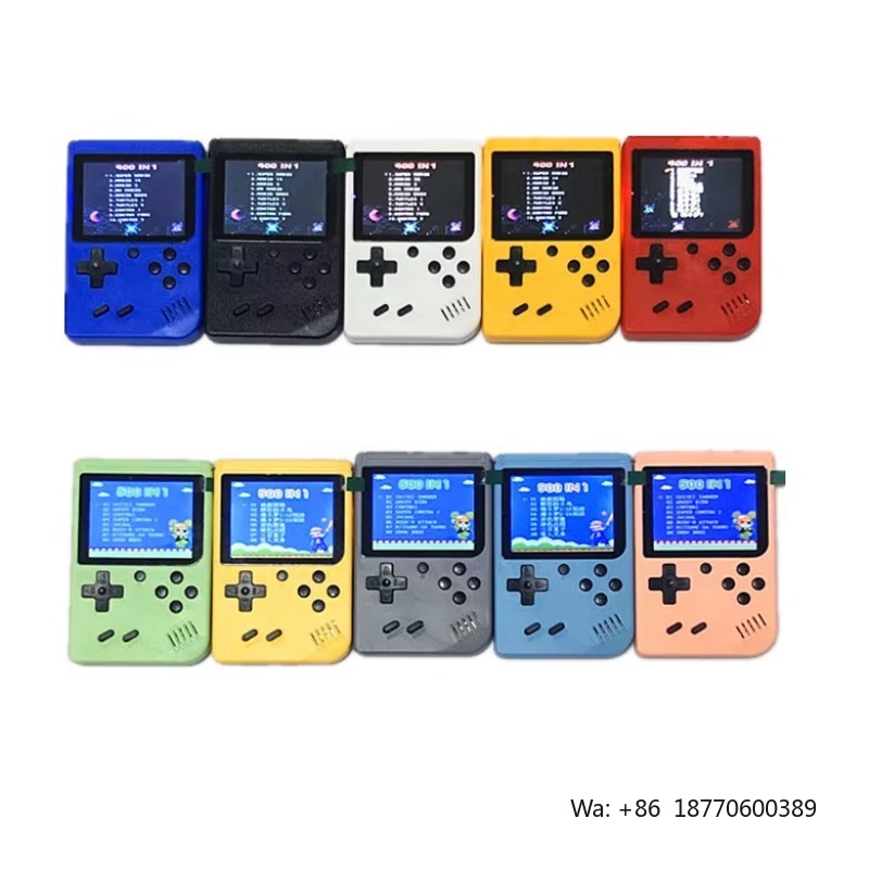 Gaming Console With Games - 400-in-1 Handheld-Spielkonsole mit 2,4-Zoll-Bildschirm, Mini Tragbares