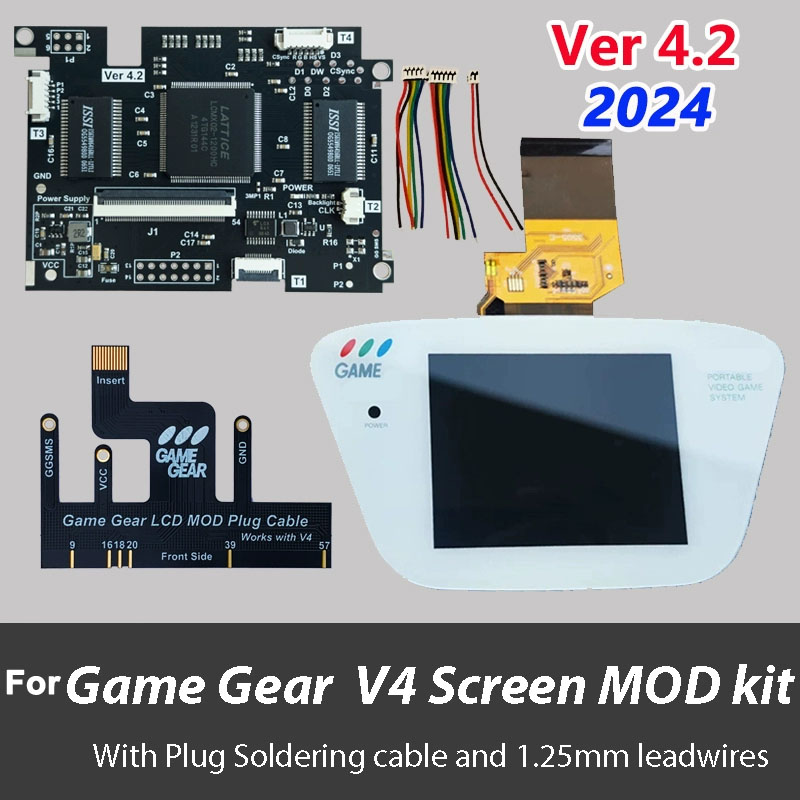Gaming Console Display - IPS V4.2 Vorlaminierte OGS-Bildschirm-MOD-Kits für SEGA