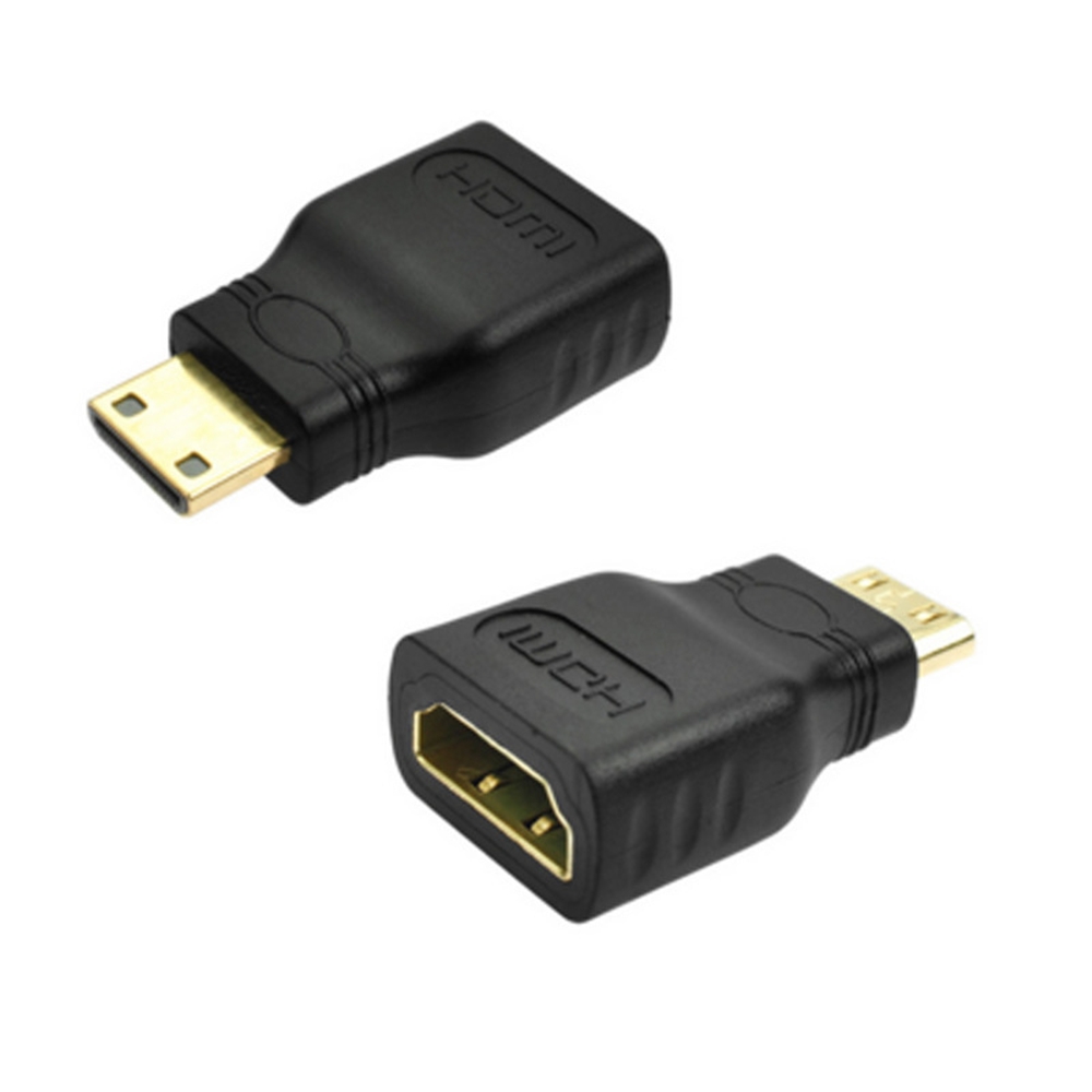 Gaming Console Setup - Mini-HDMI-Stecker auf Standard-HDMI-Buchse, Adapter Typ C