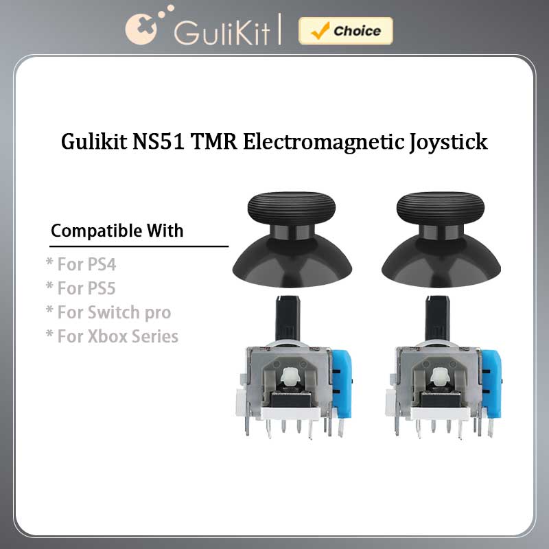 Gaming Console And Tv - GuliKit NS51 TMR Joystick mit Stick-Kappe,