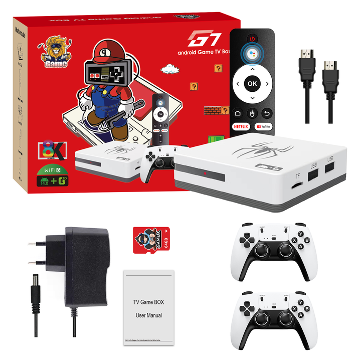 Gaming Console And Tv - Hochwertige tragbare G7-Gaming-Konsole mit großem Zoll-Bildschirm,