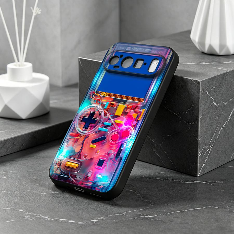 Handyhülle für Google Pixel 10 – Gaming Console Logo Bewertung und Preis