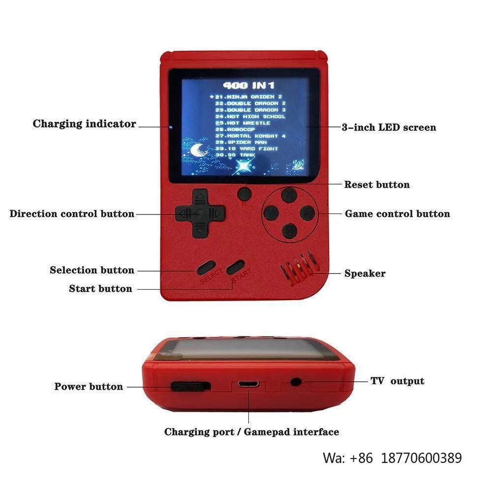 400-in-1 Handheld-Spielkonsole – Gaming Console With Games Bewertung und Preis