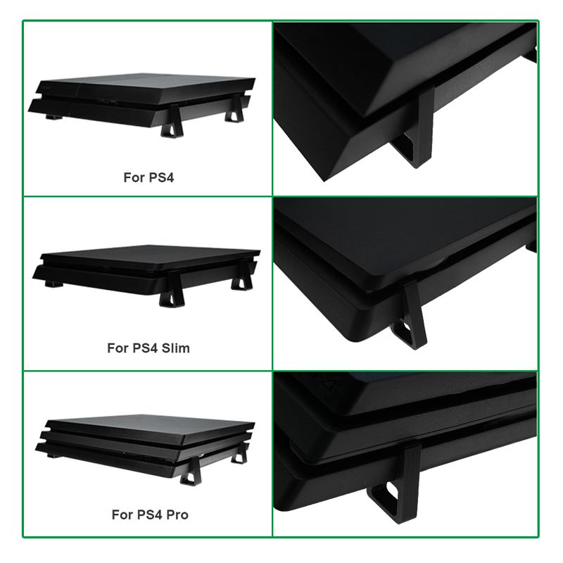 4-teiliger horizontaler Kühlha – Gaming Console Tv Stand Bewertung und Preis