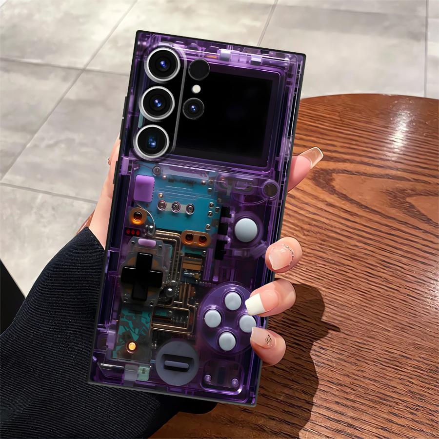 Lila Gaming-Konsole Handyhülle – Gaming Console Logo Bewertung und Preis
