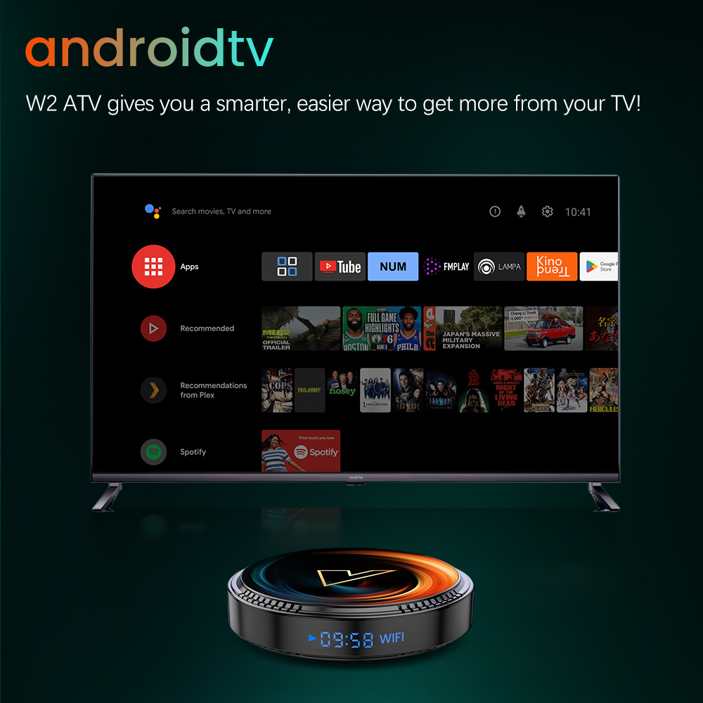 VONTAR W2 ATV AndroidTV 11.0 S – Gaming Console Tv Stand Bewertung und Preis